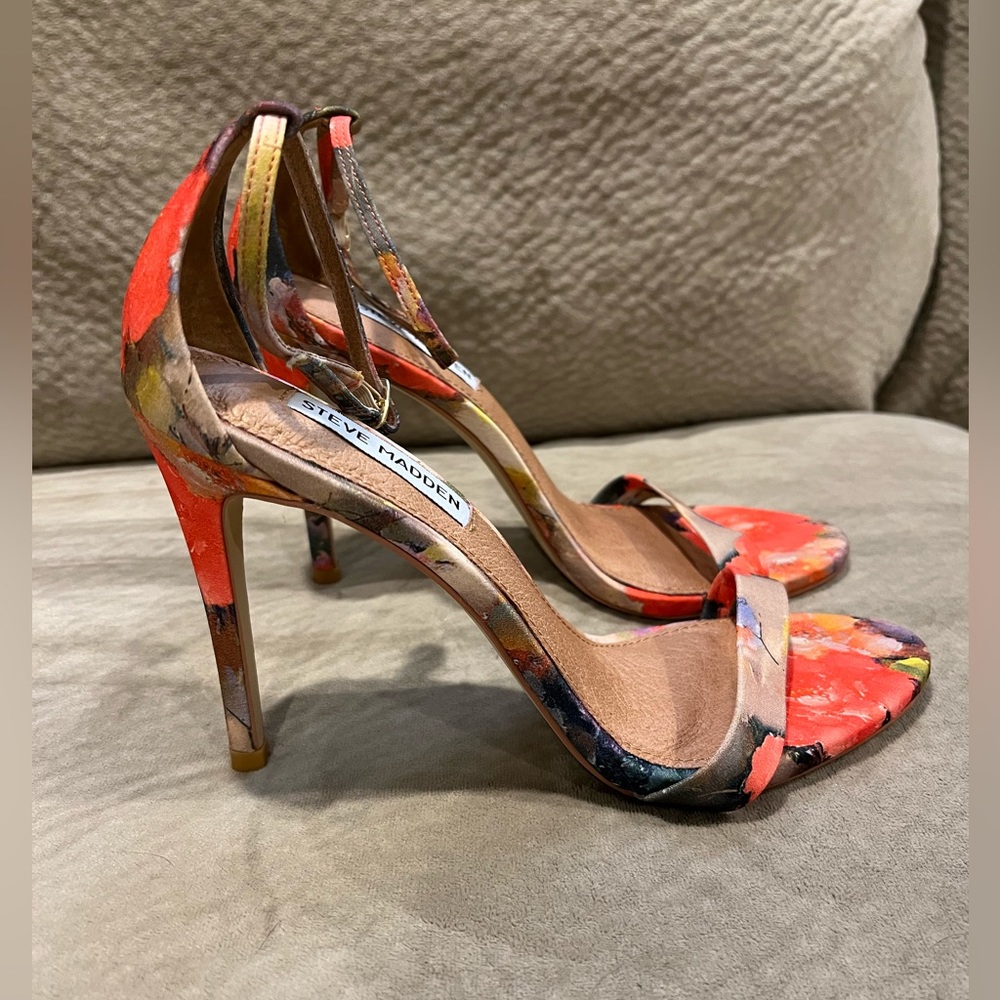 Steve Madden Colorful Strappy Heels
